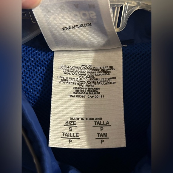 Vintage Adidas UCLA Tennis Athletic Windbreaker Jacket - S - Picture 4 of 9